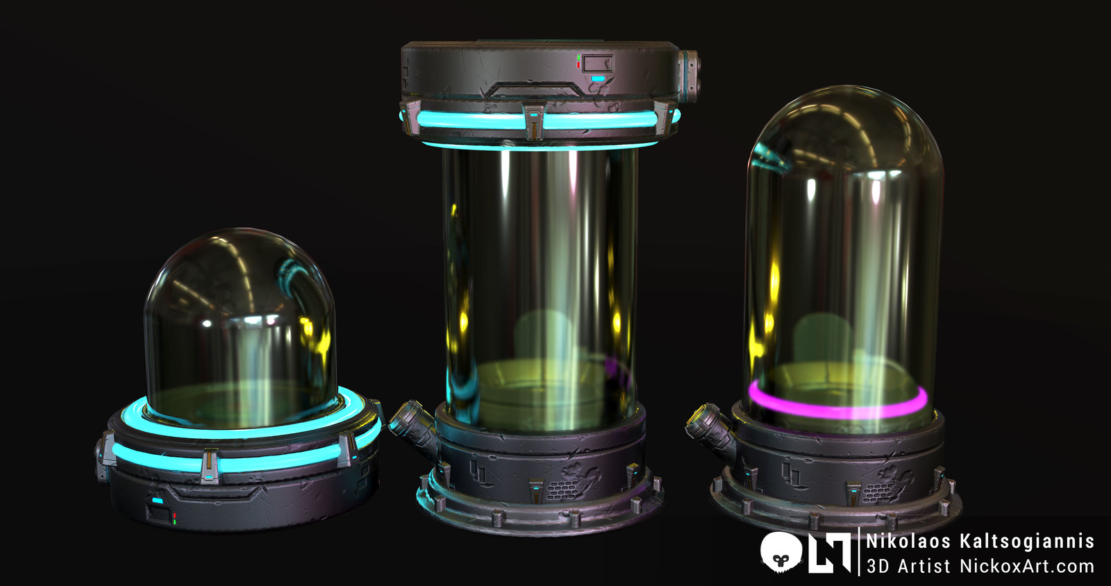 Vat: 3 of the 6 Variations.