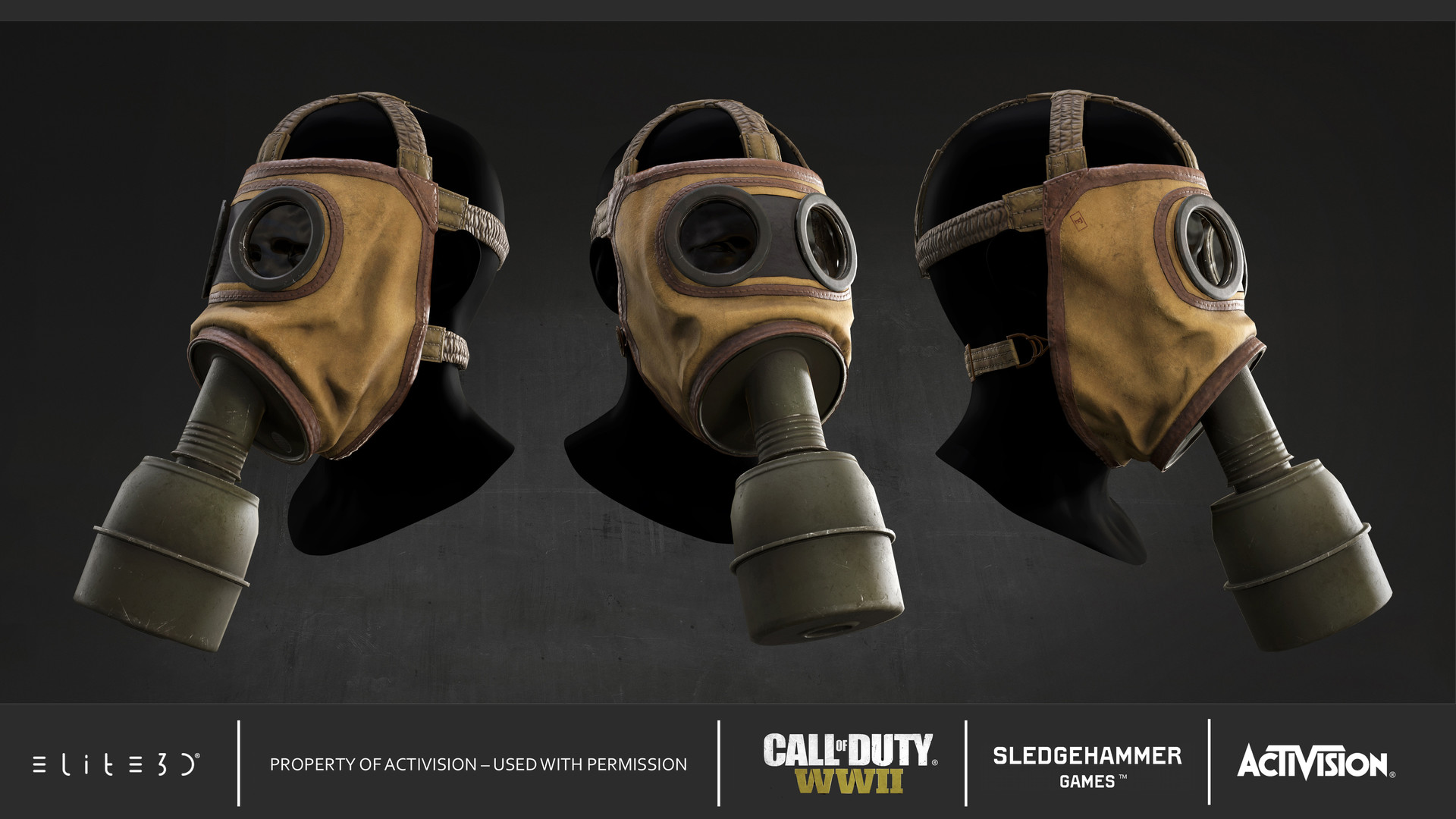 ArtStation - Call of Duty: World War II - Fra Gas Mask, Pau ... - 