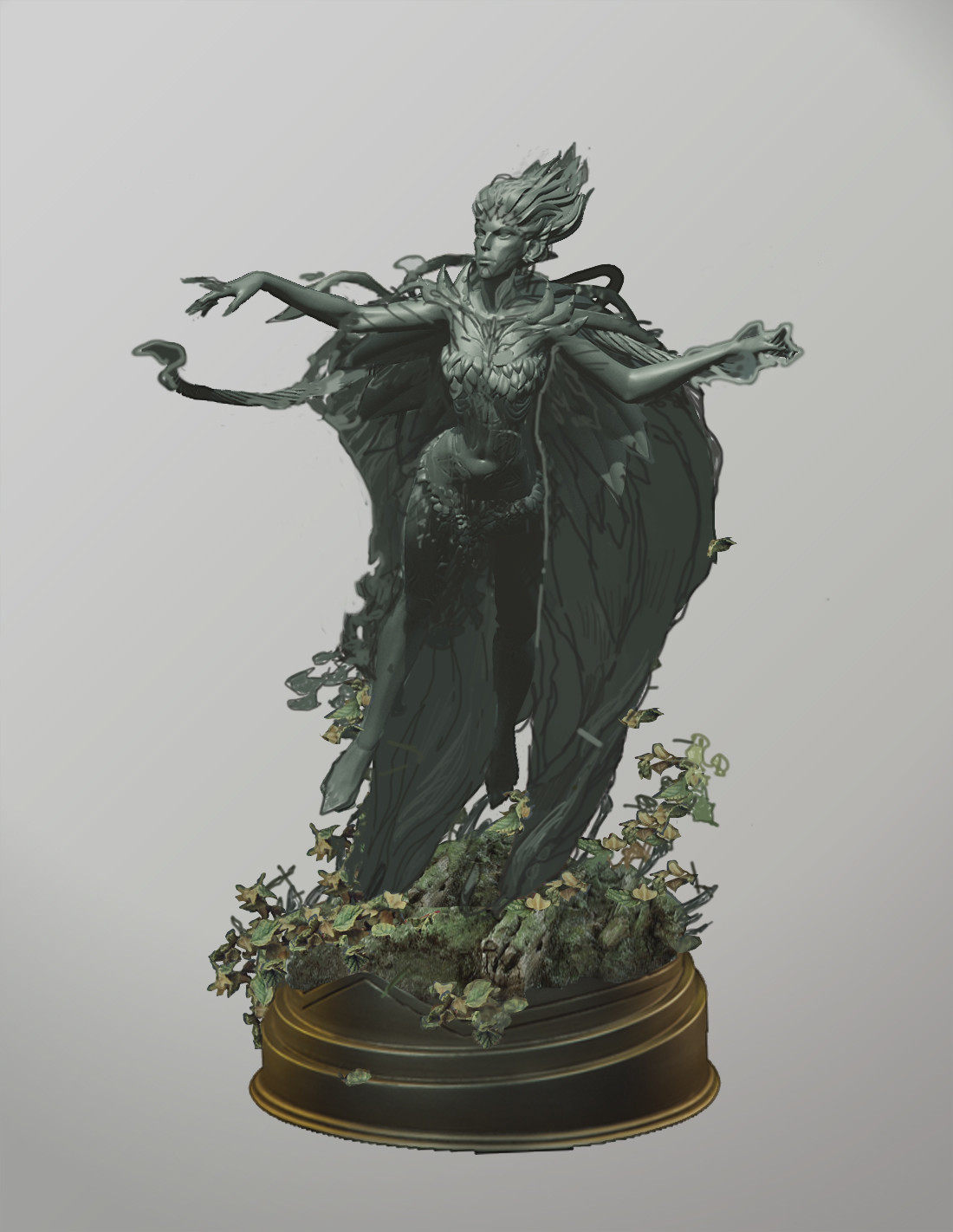 Paint over of original 3d model by Alexey Moskalenko (not final product view)