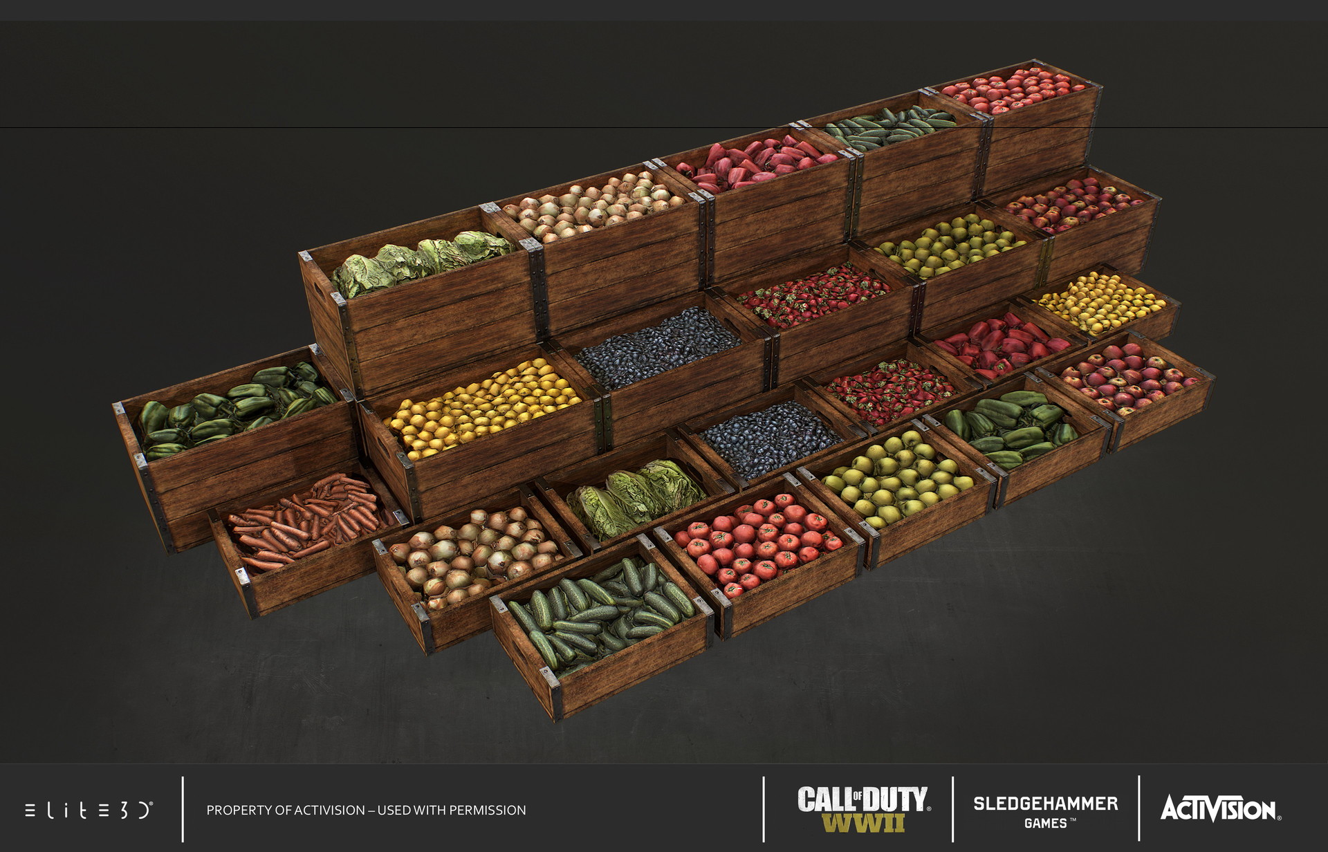 Franco Pizzani - Call of Duty World War II Photogrammetry Assets