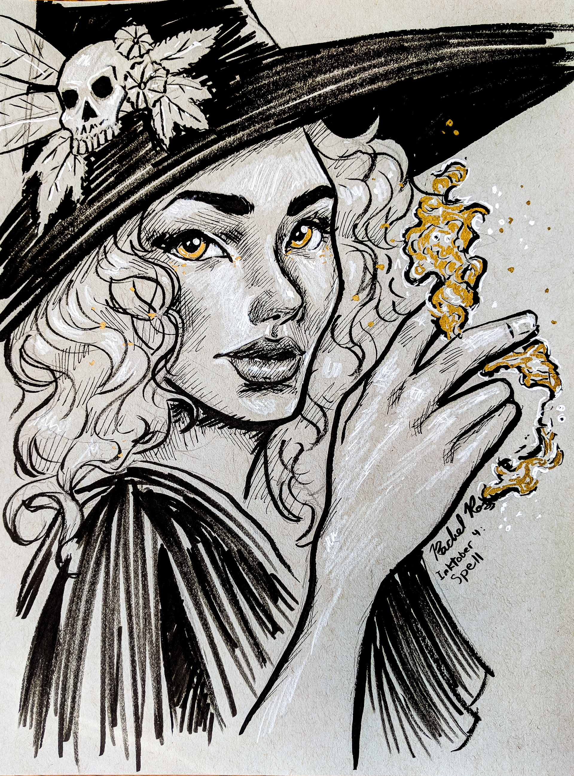 artstation-inktober-4-spell