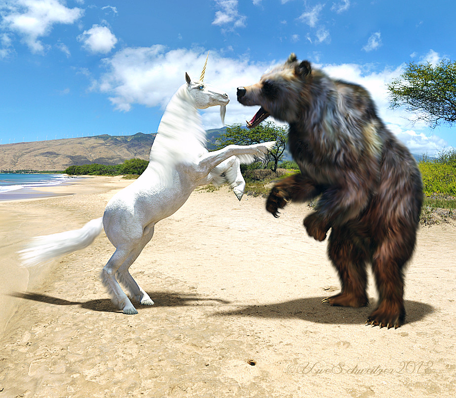 Artstation The Unicorn And The Bear Uwe Schweitzer