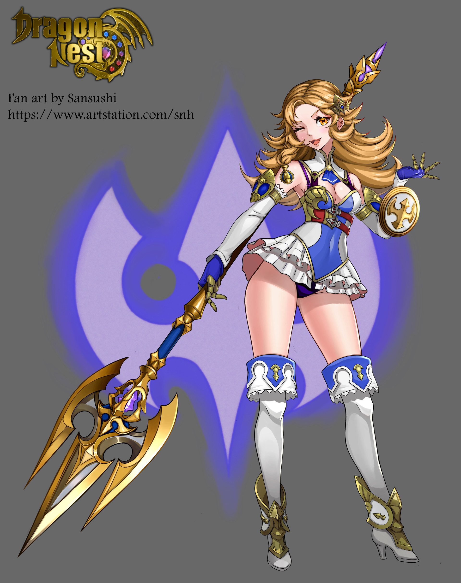 ArtStation - Dragon Nest Lancea Fan art