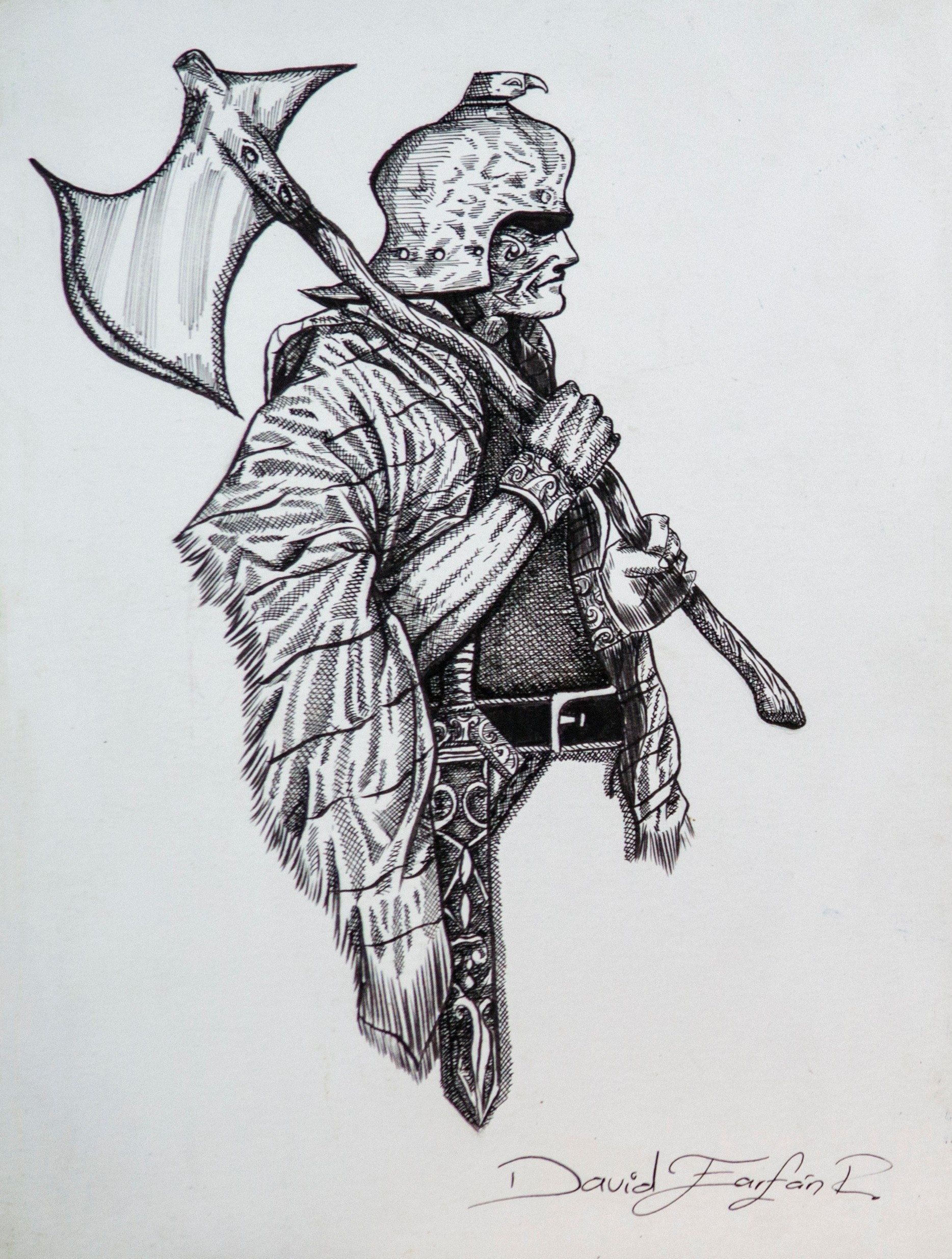 Artstation Guerrero Celta