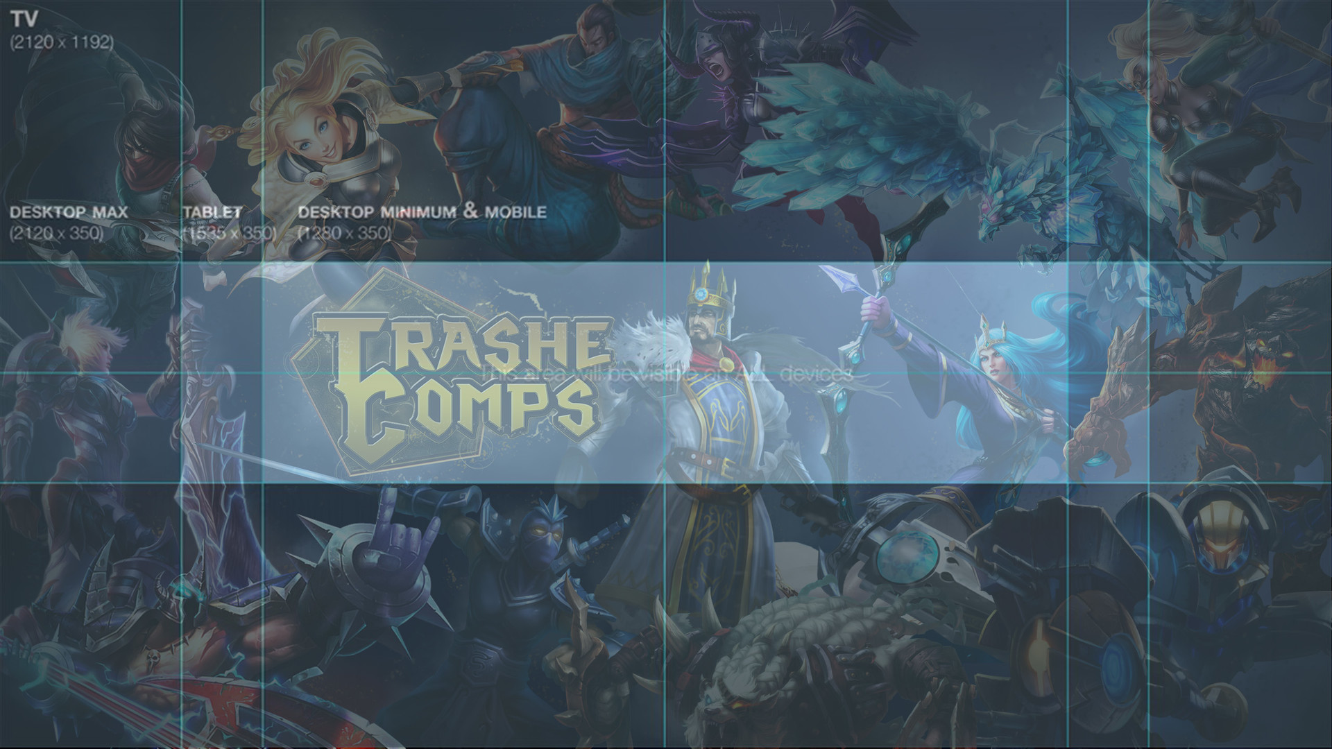 koriel kruer trashecomps x banner with layout