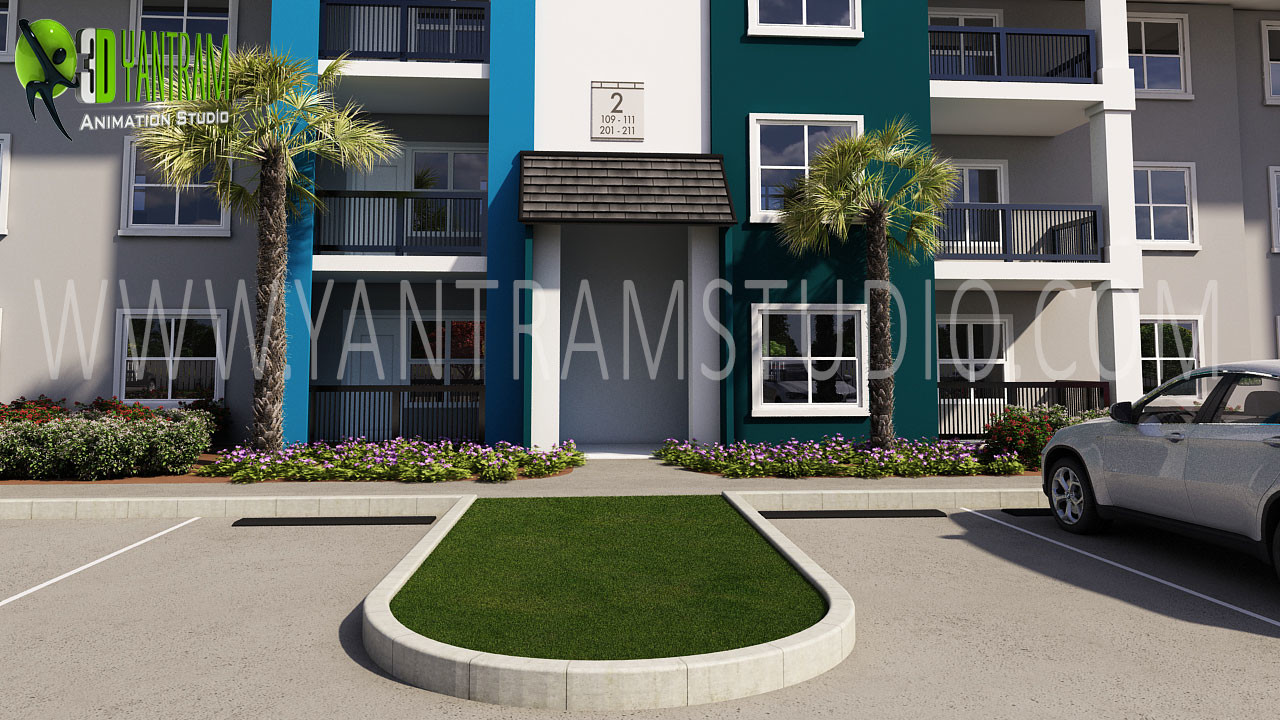 Artstation 360 Walkthrough 3d Architectural Animation Of
