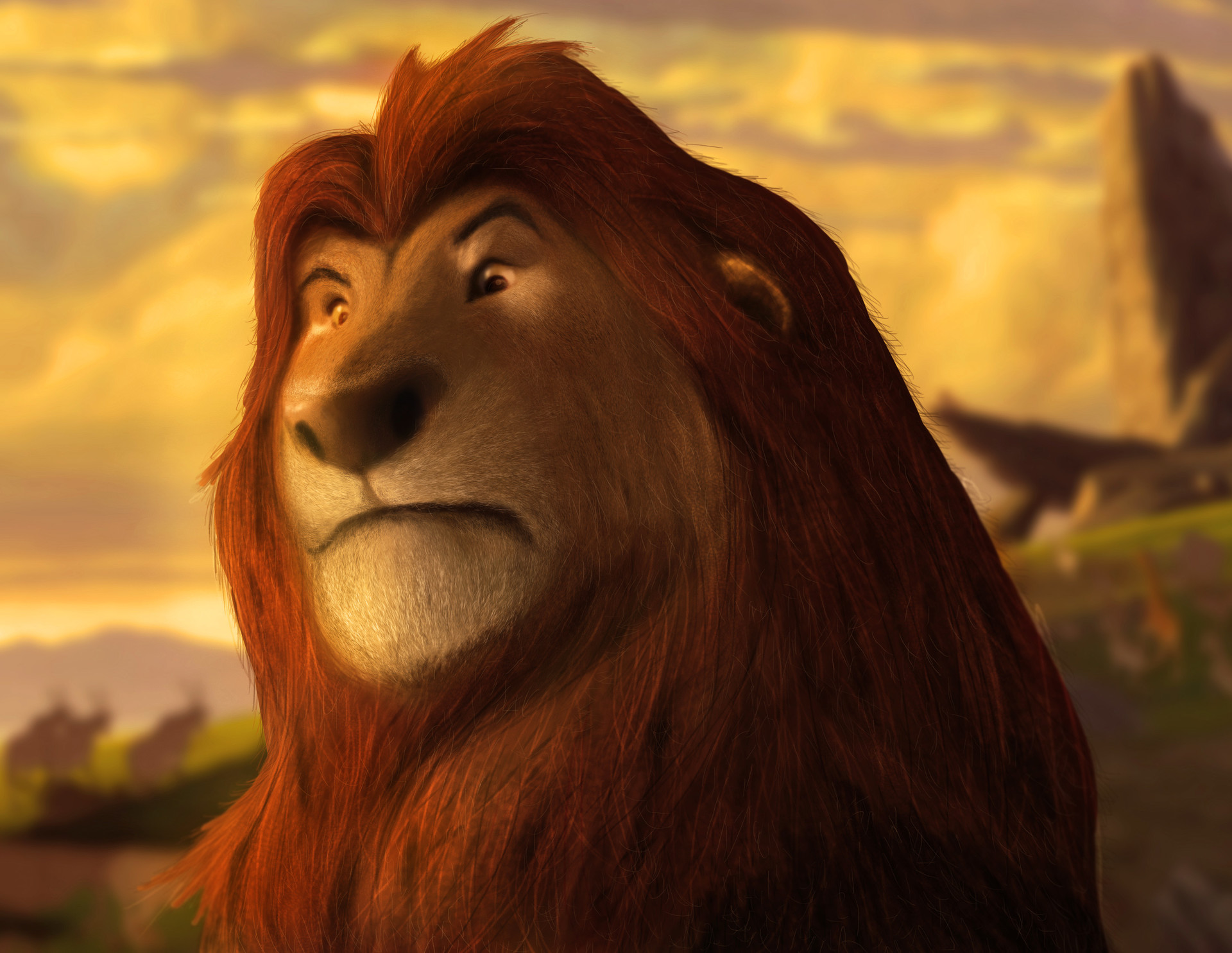 ArtStation - Mufasa - Draw to Illustration