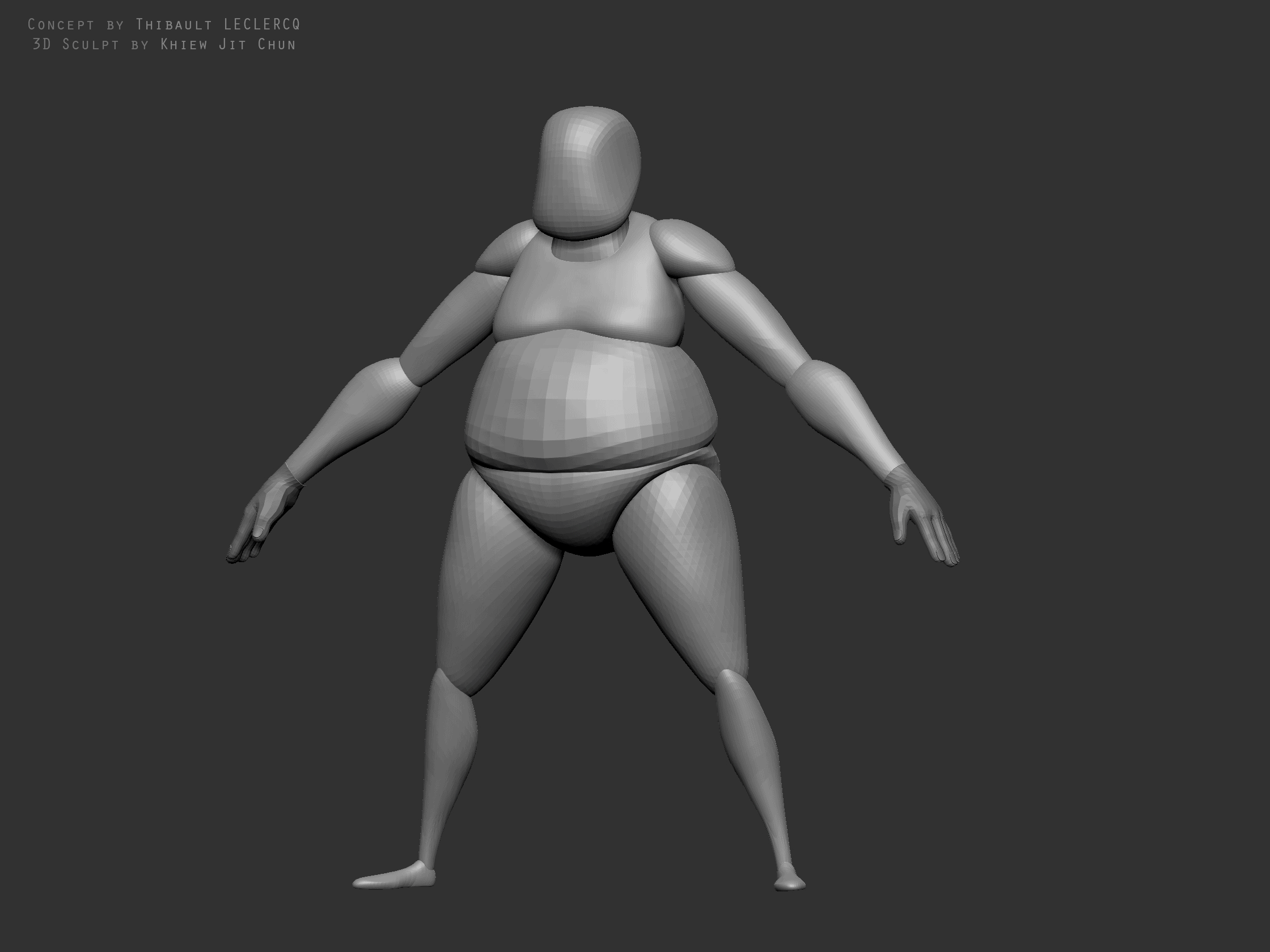 Concept by Thibault LECLERCQ
3D Sculpt by Khiew Jit Chun