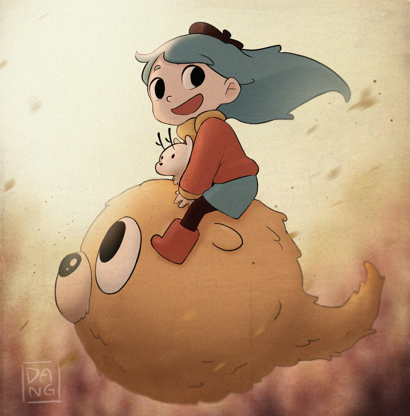 ArtStation woff rider Hilda