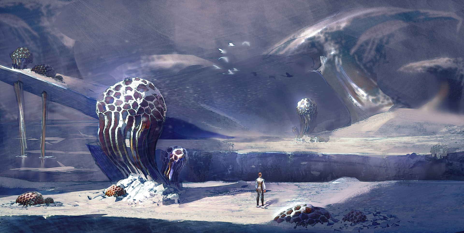 Artstation Subnautica Below Zero Concept Art Fox3d Entertainment It is a new chapter in the subnautica universe, and is currently in development by unknown worlds. below zero concept art