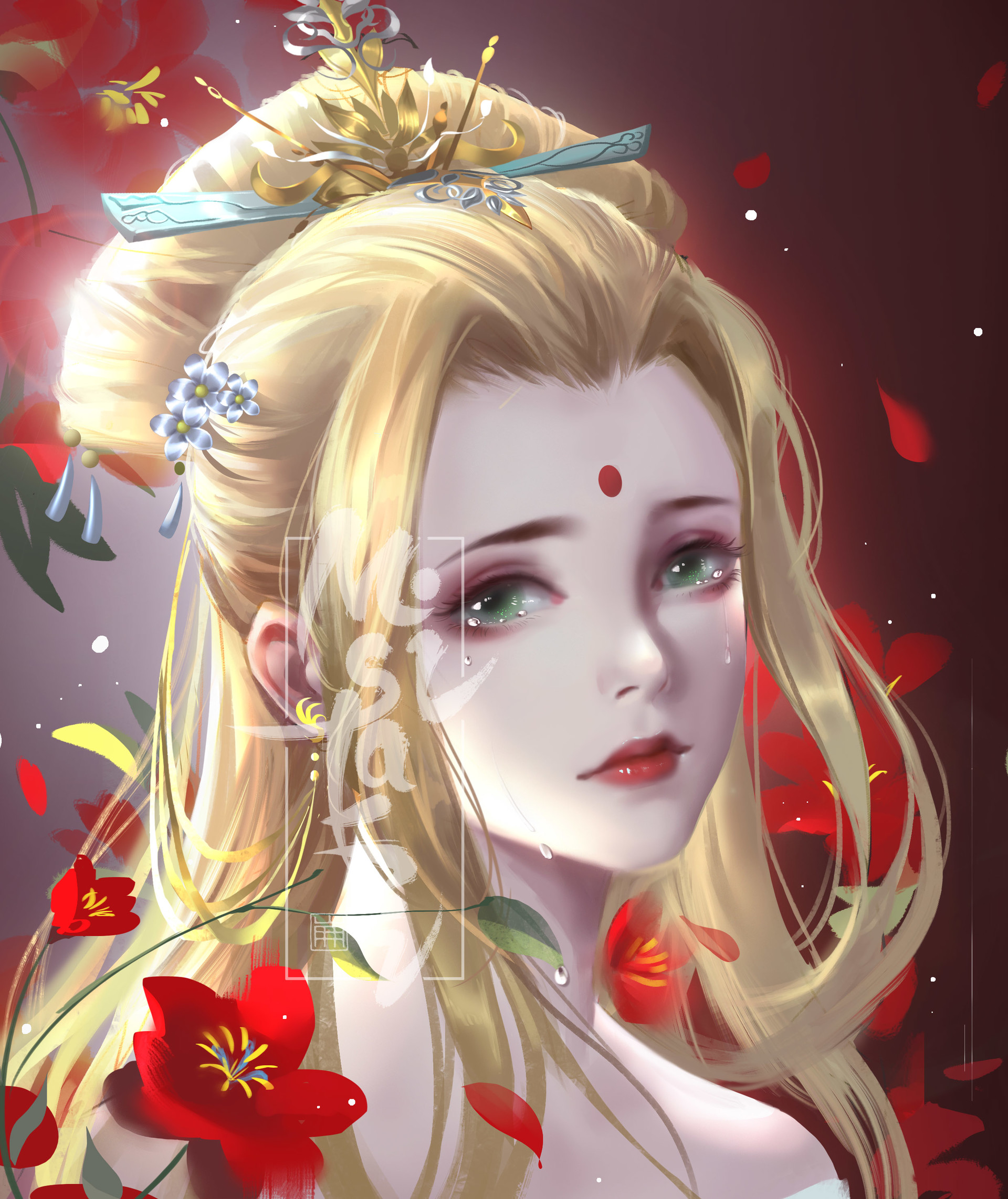 ArtStation - 影薄谁停绣 香清似煮茶