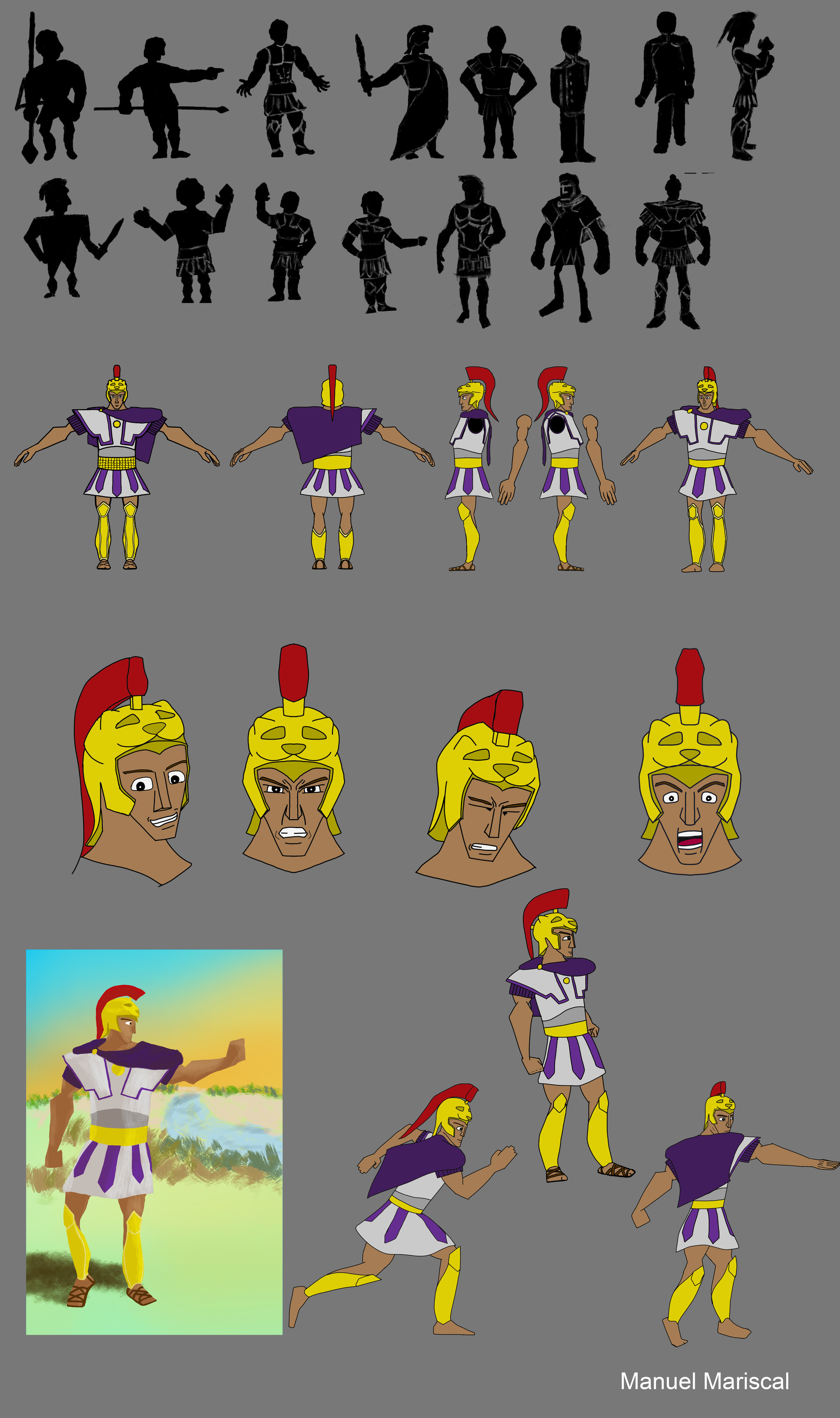 Artstation alexander the great character concept