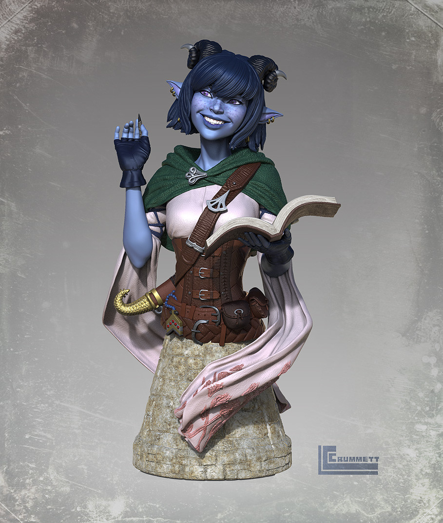 Artstation Jester From Critical Role Lindsey Crummett