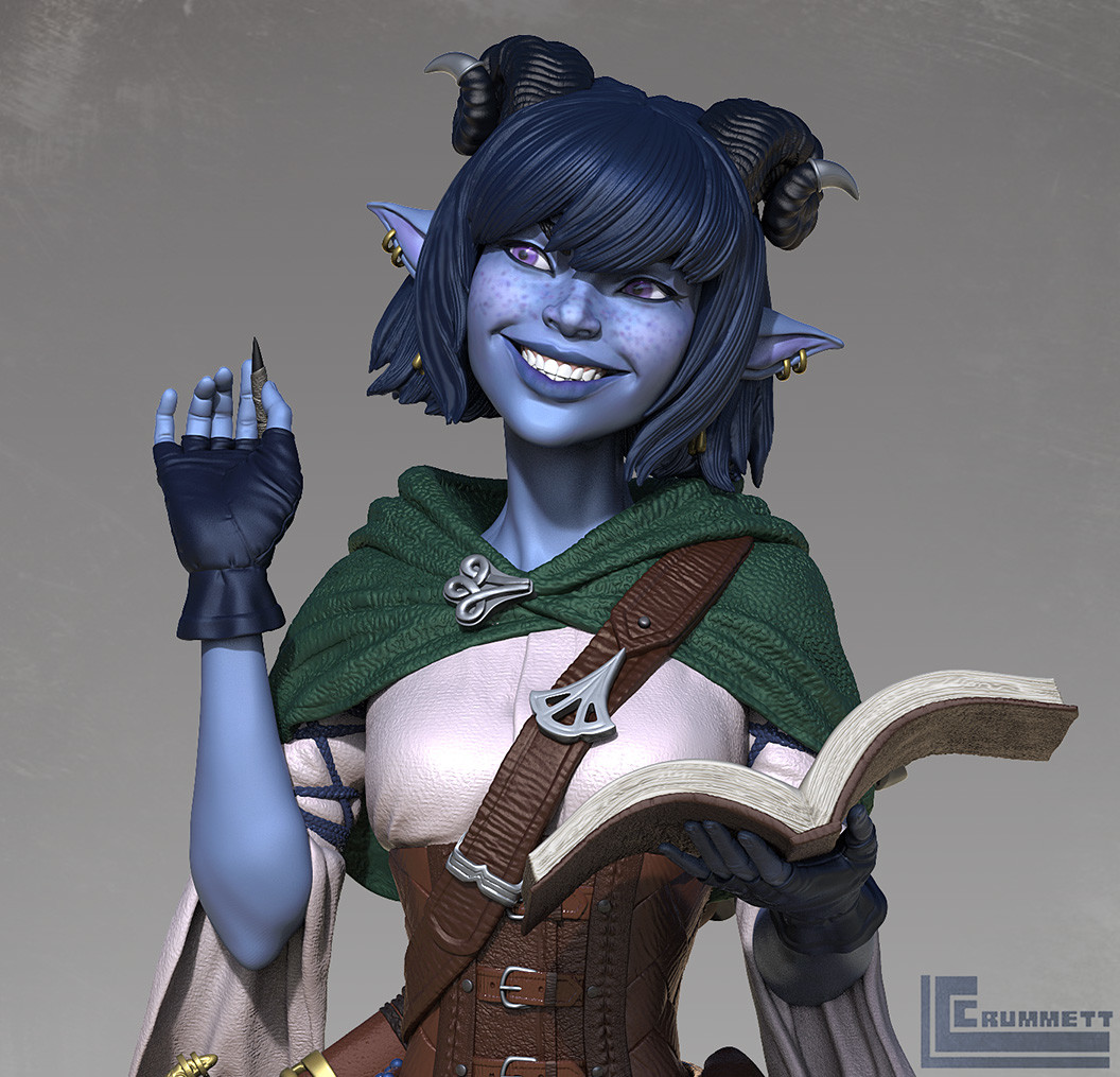 Artstation Jester From Critical Role Lindsey Crummett