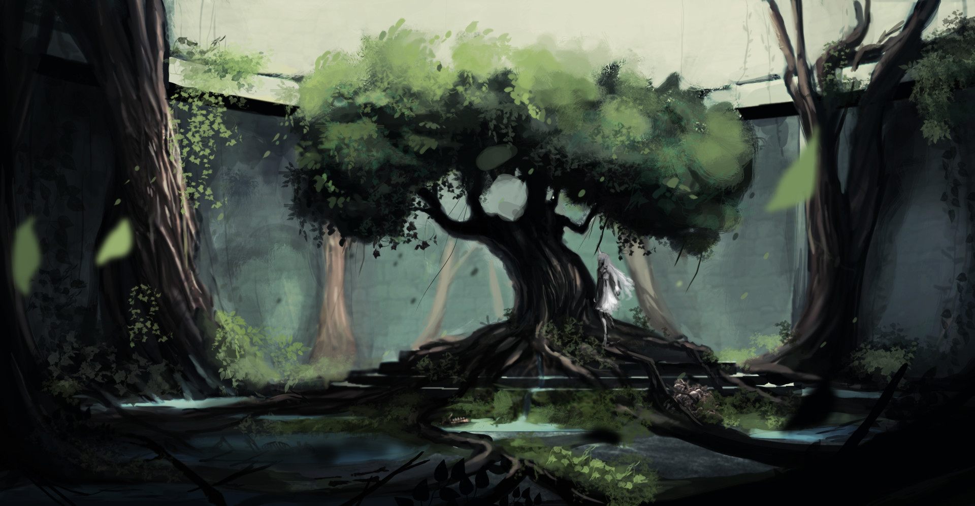 Artstation Grove Speedpaint Yves Searle With tenor, maker of gif keyboard, add popular loading animated gifs to your conversations. artstation grove speedpaint yves