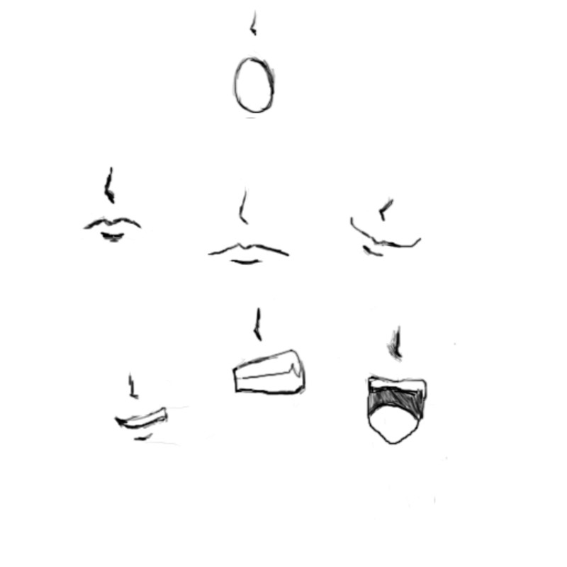How to draw anime mouth by moonlight7915 on DeviantArt