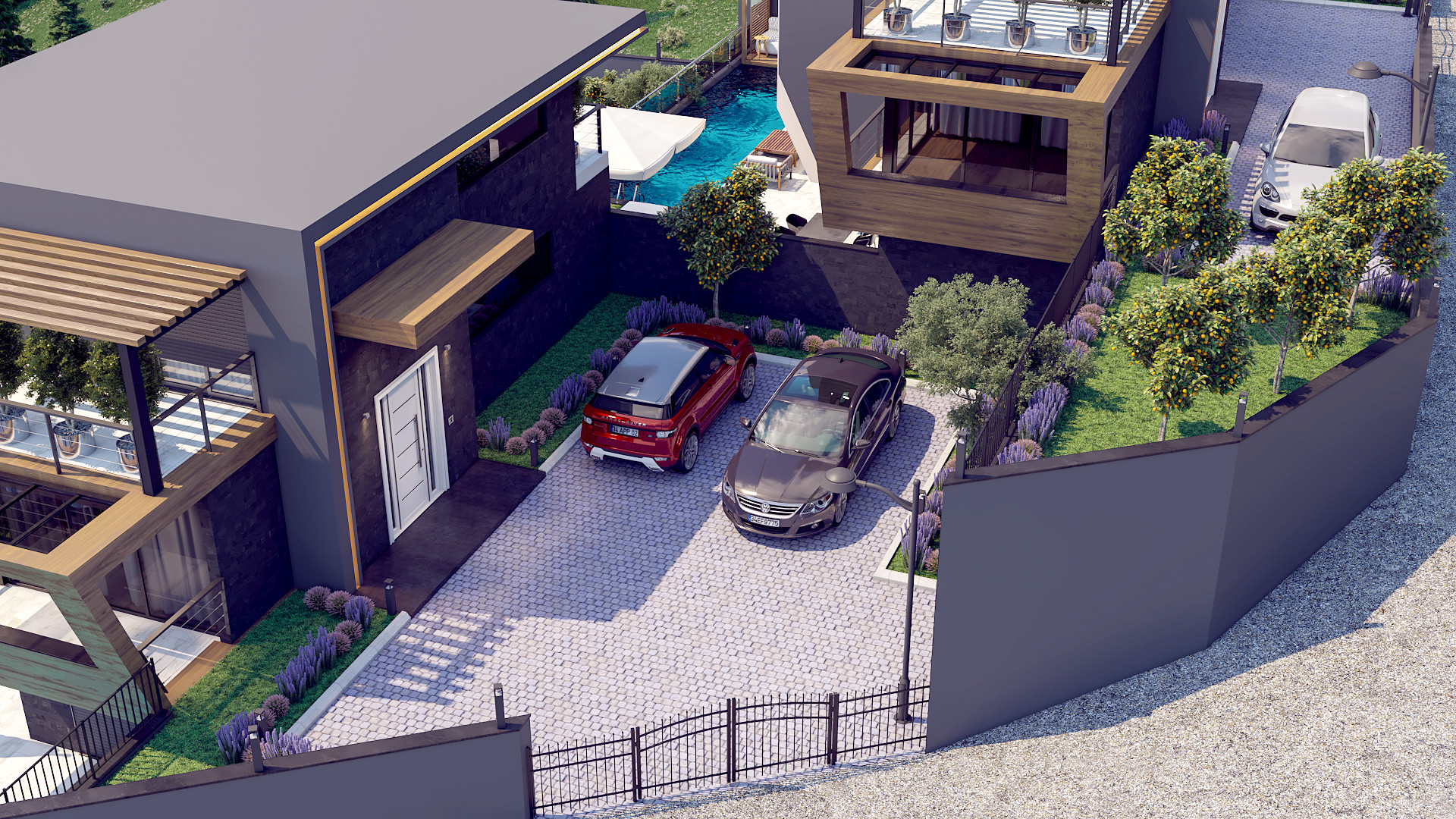 alper acun modern villa in antalya