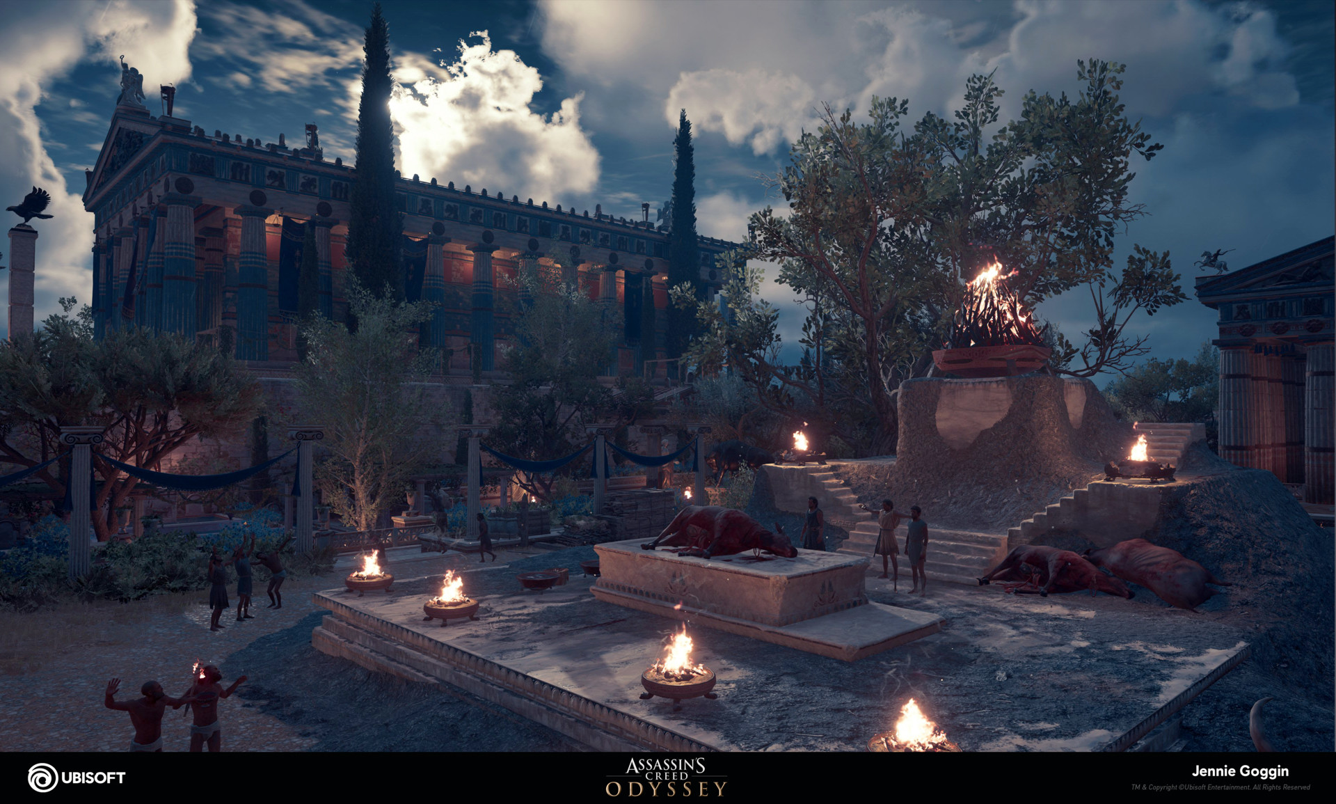 ArtStation - Assassin's Creed Odyssey - Olympia