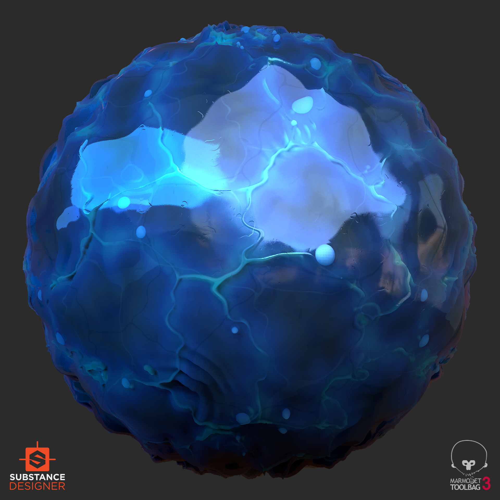 ArtStation - Substance Designer Stylized Water Material
