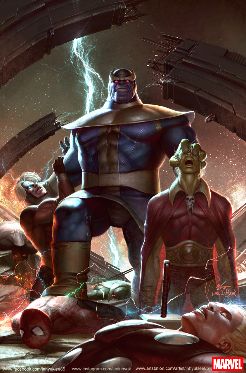The Thanos Wars: Infinity Origin Omnibus (Hard cover) – April 9, 2019