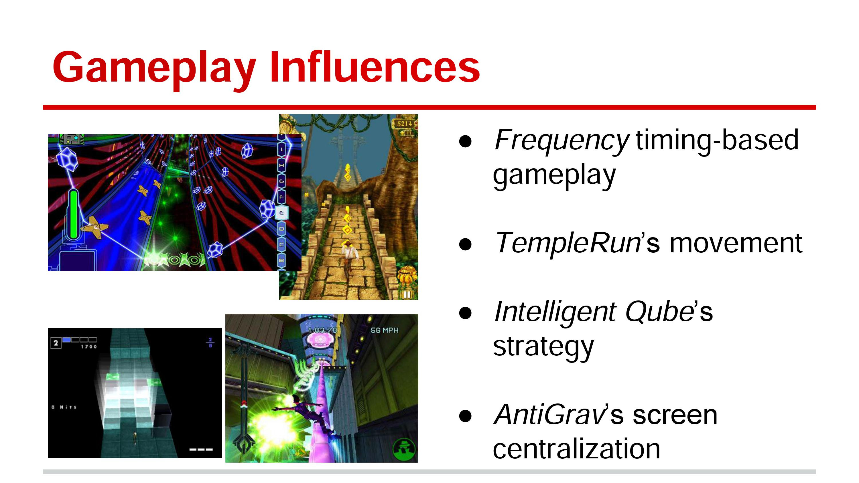 Gameplay Influences Slide
