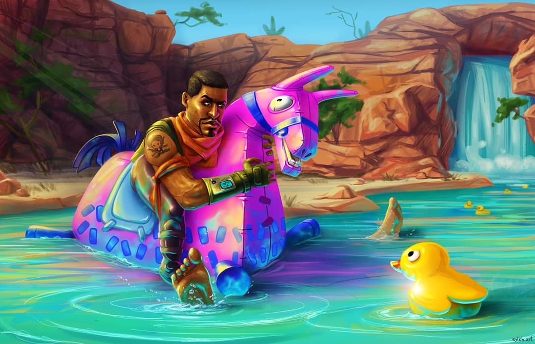 Artstation Giddy Up Fortnite Fan Art Anna Mamotiuk