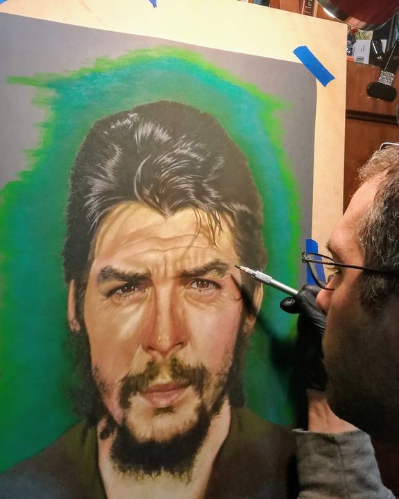Che Guevara W.I.P pastel
