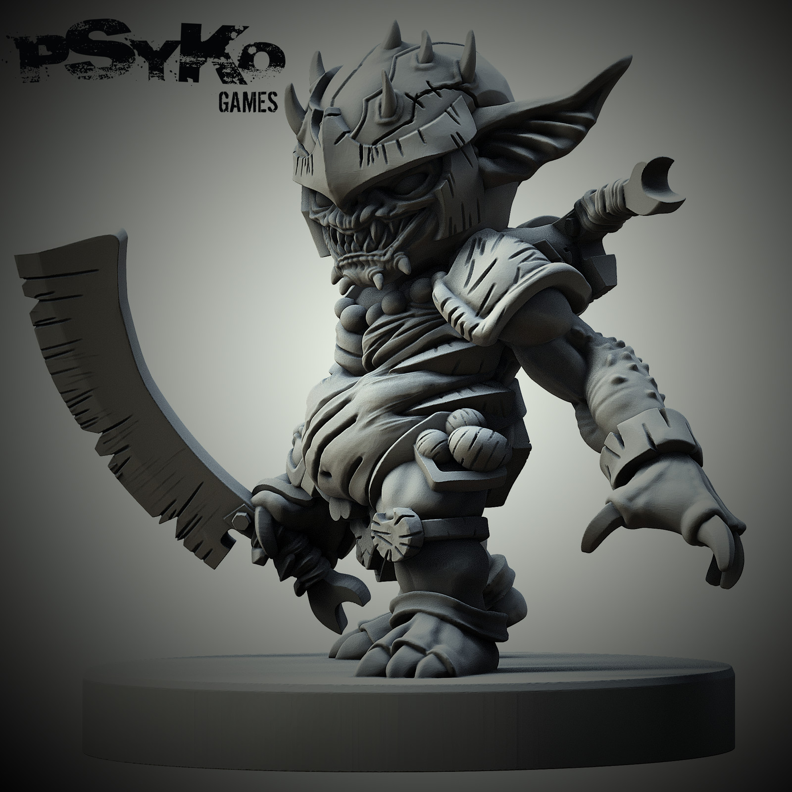 Shattered Chaos boardgame miniatures - Gremlin 