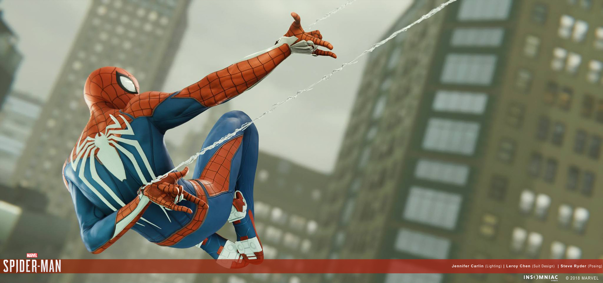 ArtStation - Dynamic Loading Screen Lighting- Marvel's Spider-Man