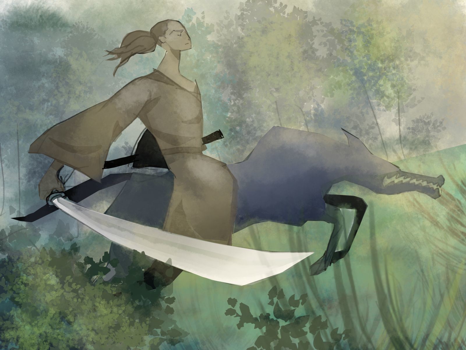 artstation okami studies oscar ferreira