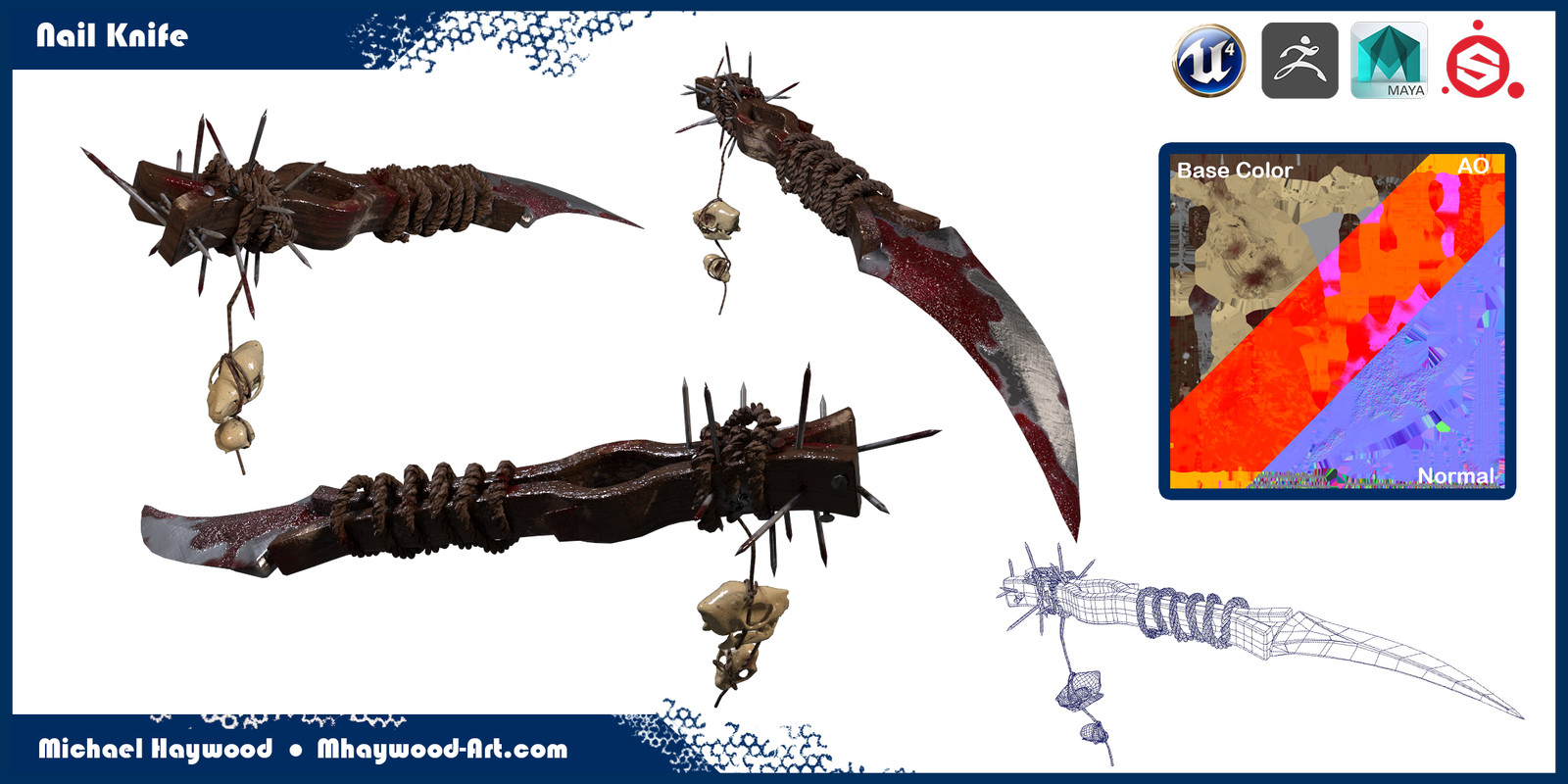 Nail Knife Model Sheet