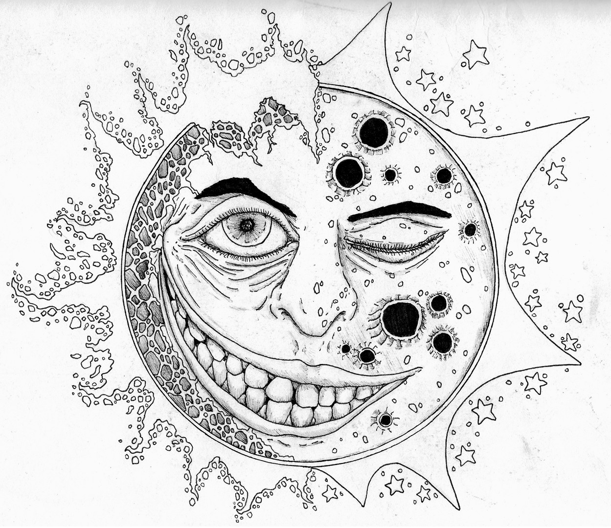 Featured image of post Half Sun Drawing Images