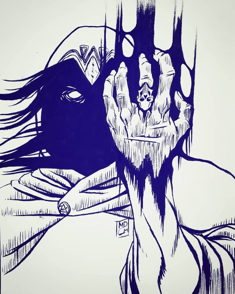 9th day's prompt is: "Precious"

Calamity, the ring of necromancy is a precious and powerful item, but at what cost.