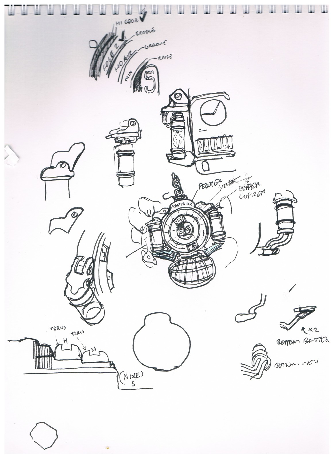 Design Sketches Round II (closer to the final thing!)