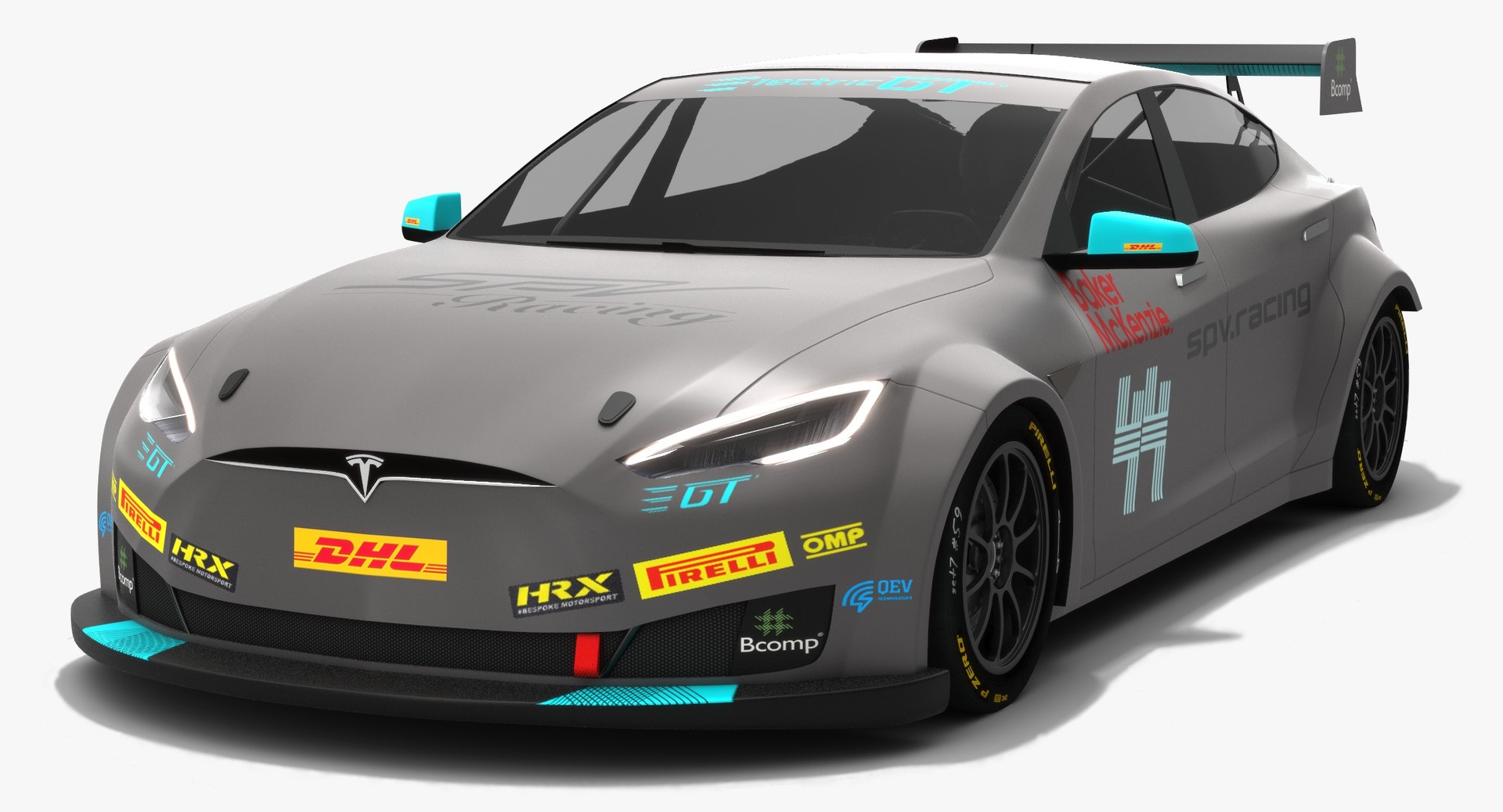 OpticalDreamSoft Tesla Model S P100D Electric Production Car