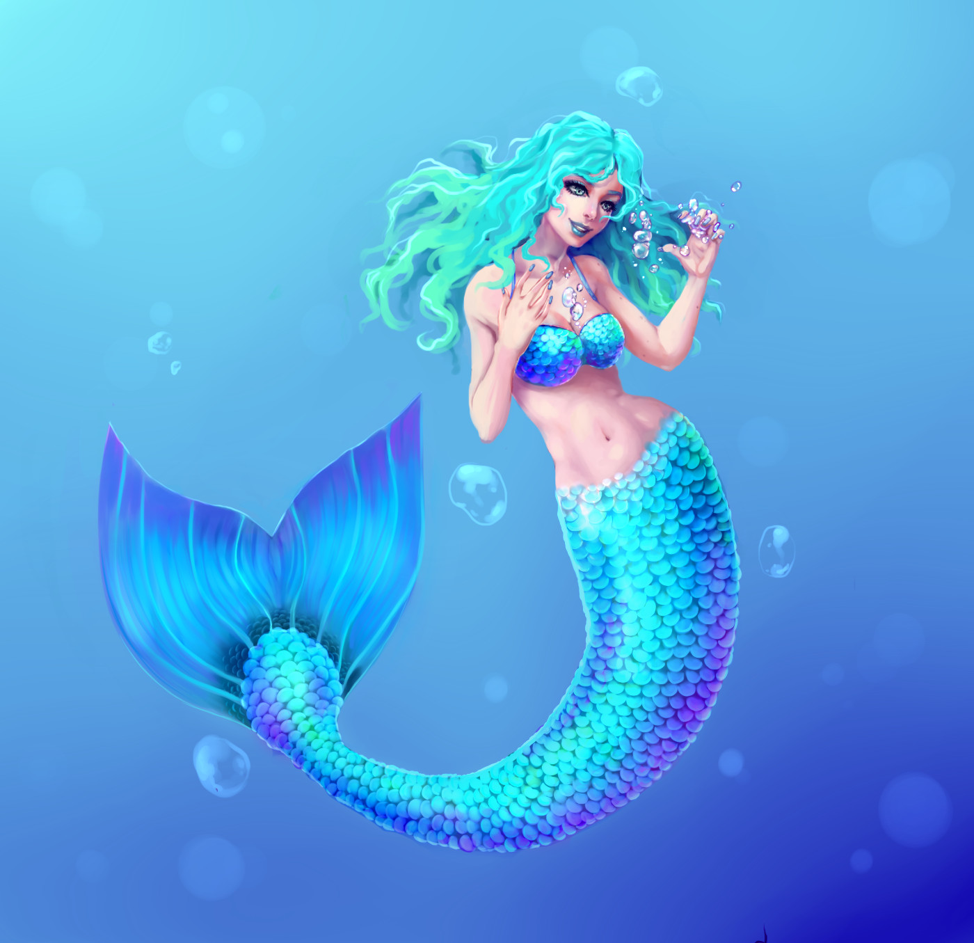 Fotos De Sirenas Bonitas Y Reales ArtStation - HeartlessAquarius Mermaid