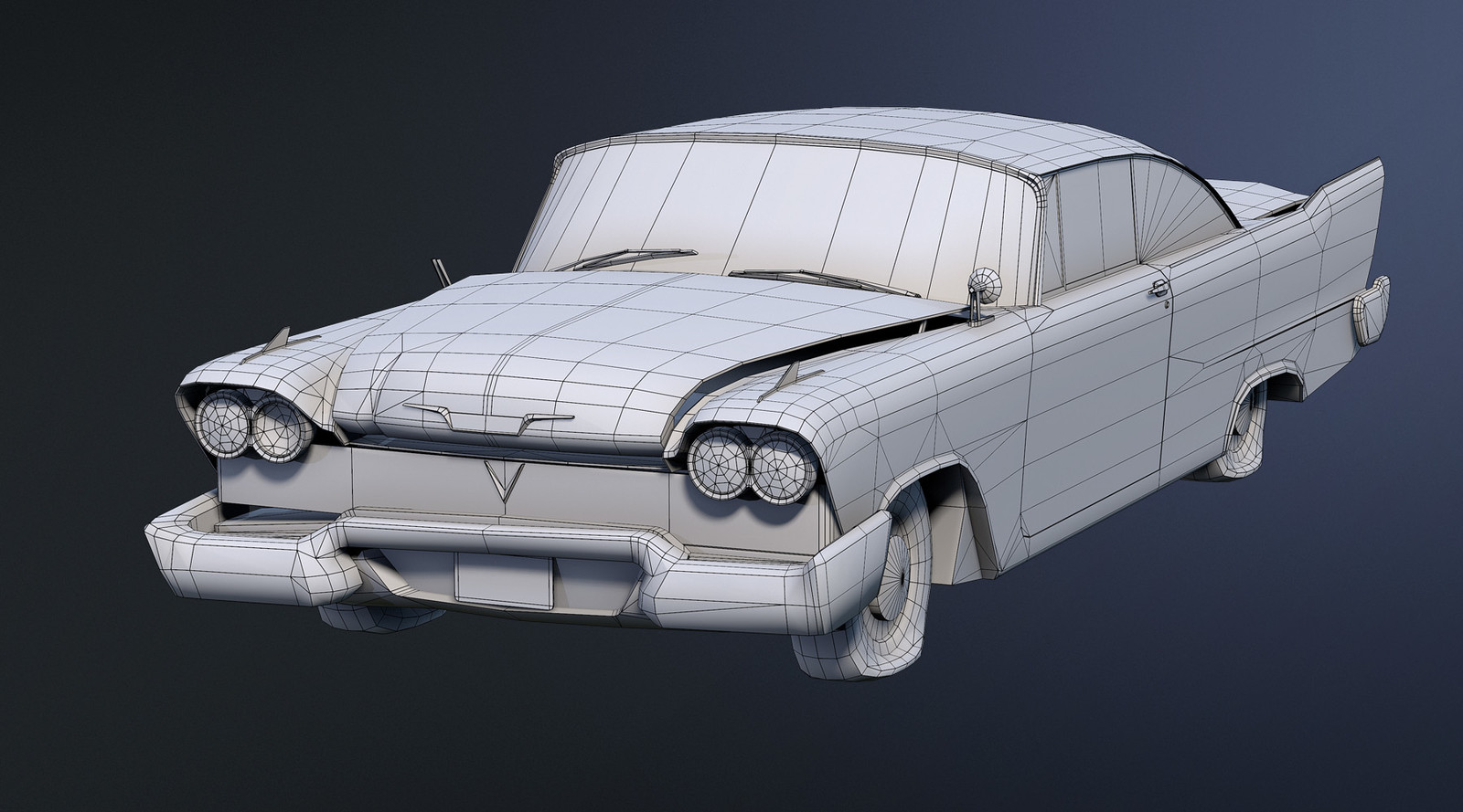 1958 plymouth fury model