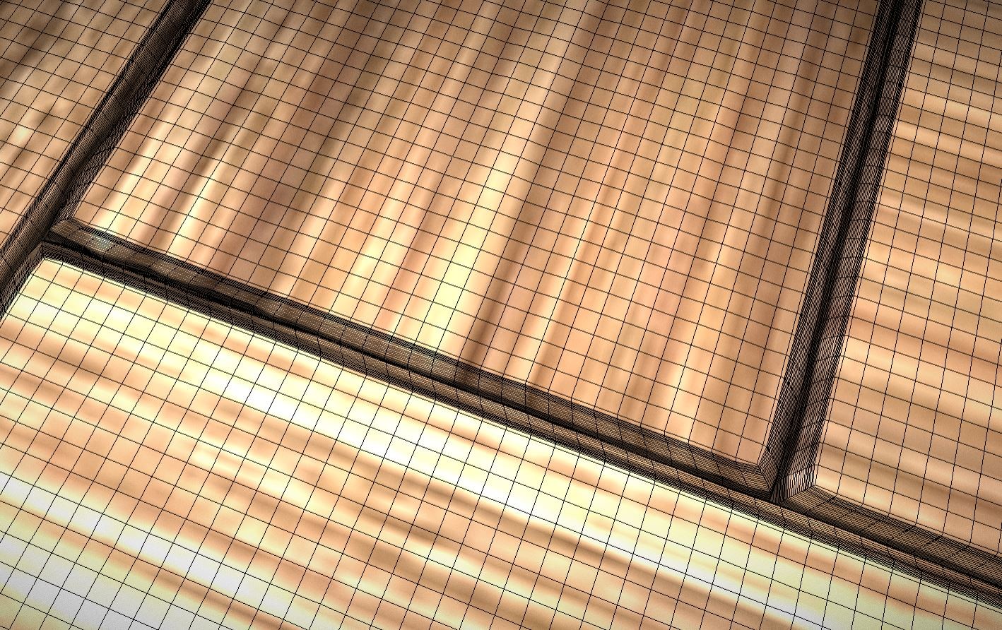 Parquet Floor (High-Poly) For Texture Baking