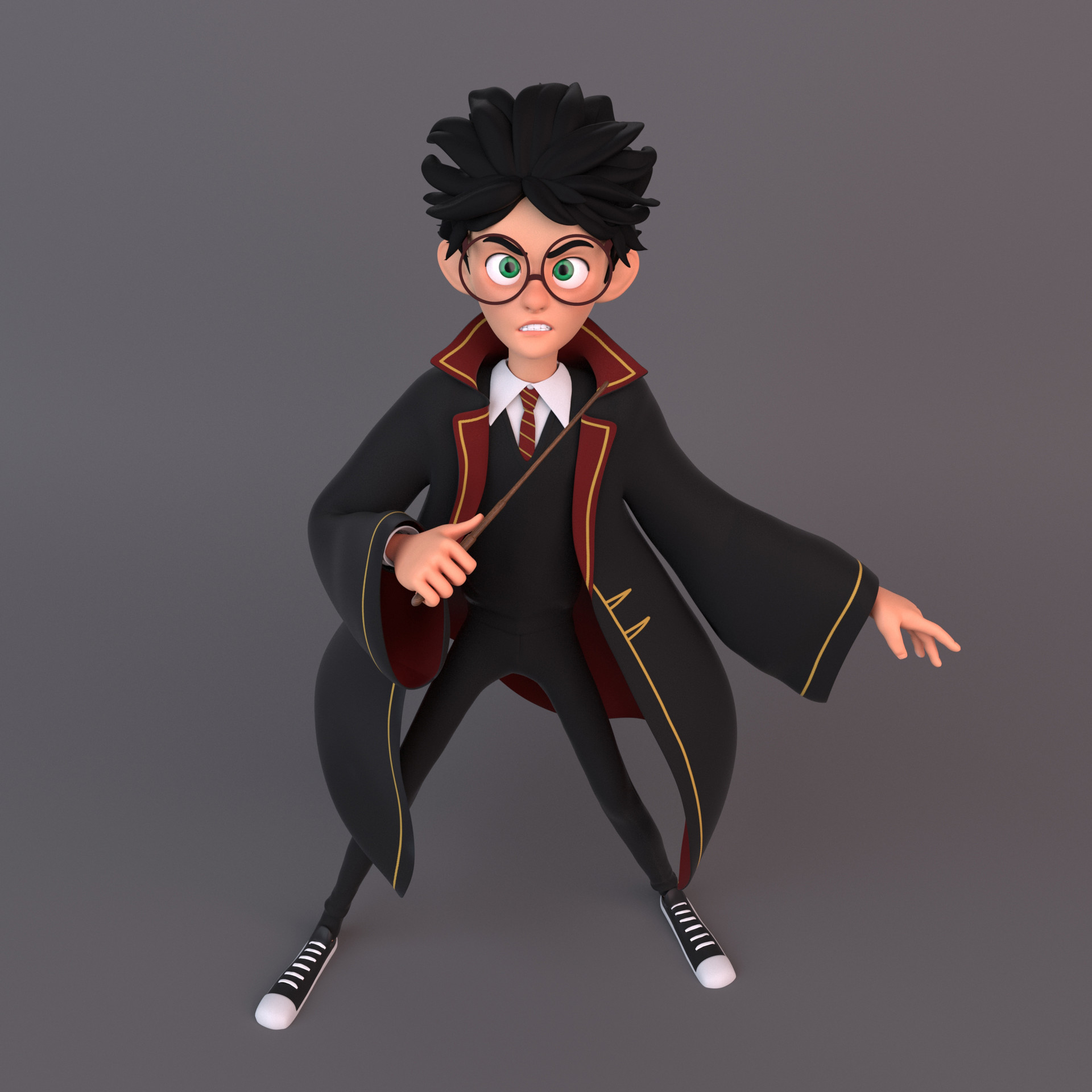 Artstation Harry Potter 3d Marcos Aguirre