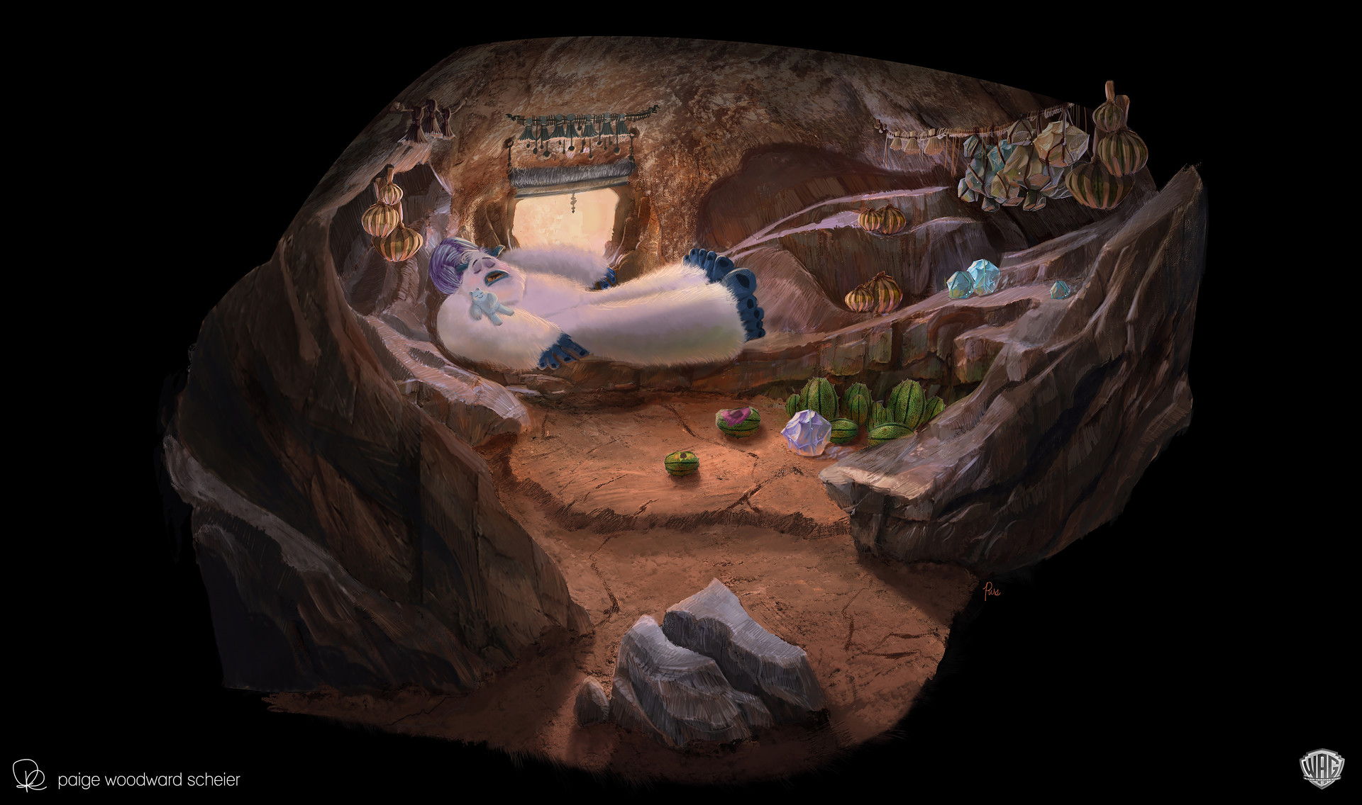 Paige Woodward Scheier Smallfoot Visual Development Warner