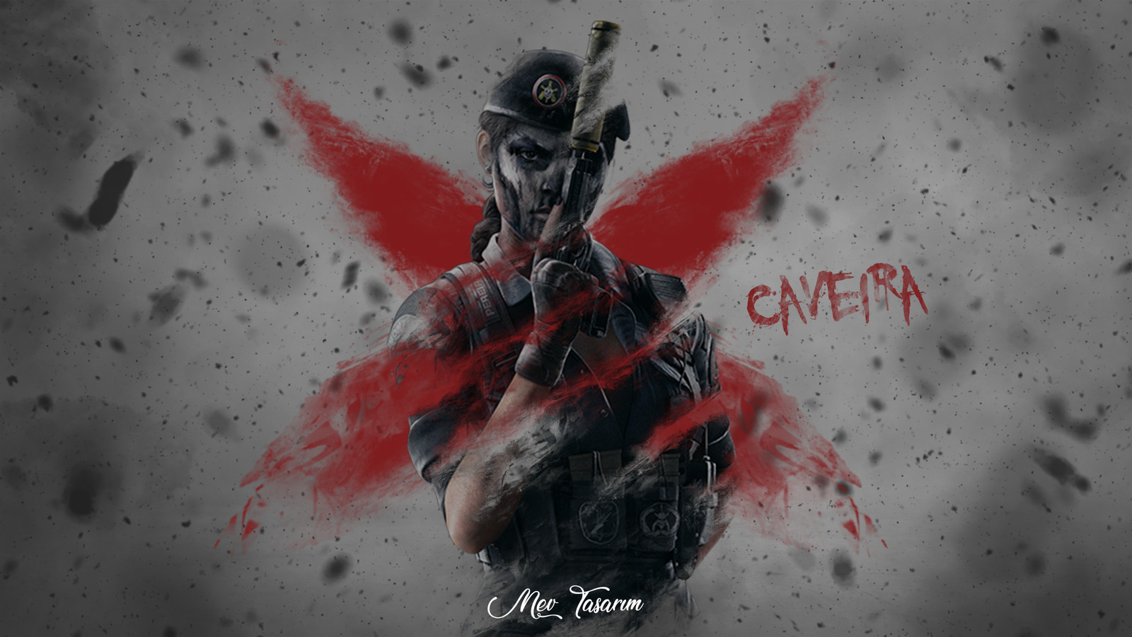 Artstation Rainbow Six Siege Caveira Wallpaper Mev Design