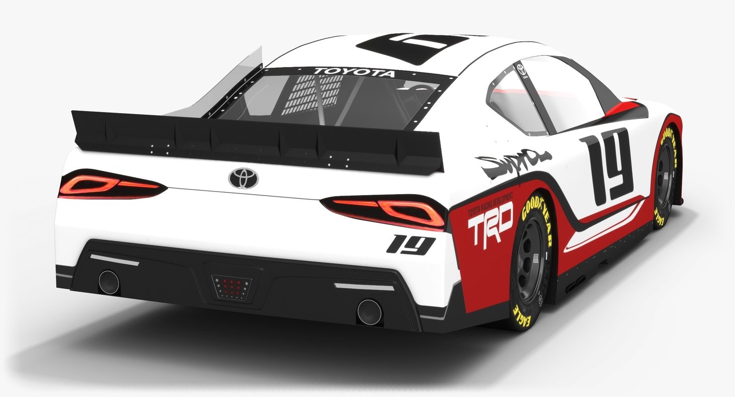 Artstation Toyota Supra Nascar Season 2019 3v 3d Model Oleksii