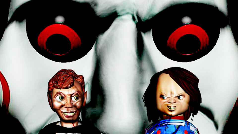 ArtStation - Chucky vs Slappy the dummy