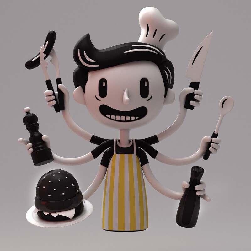 Cooks Model for Print