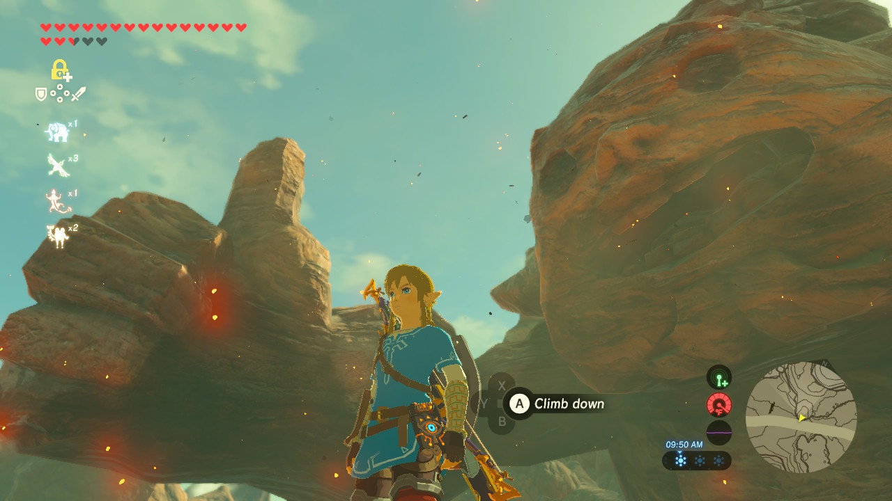 Brent Kirby Goron Monolith Statues in Goron City The Legend of