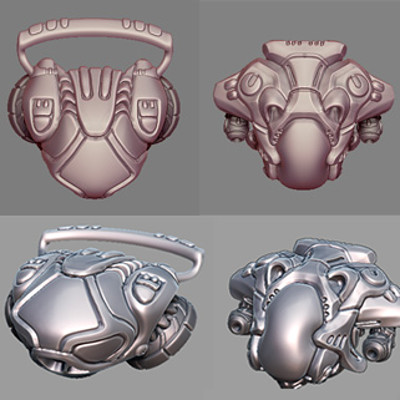 David hagemann spaceshipssculpts