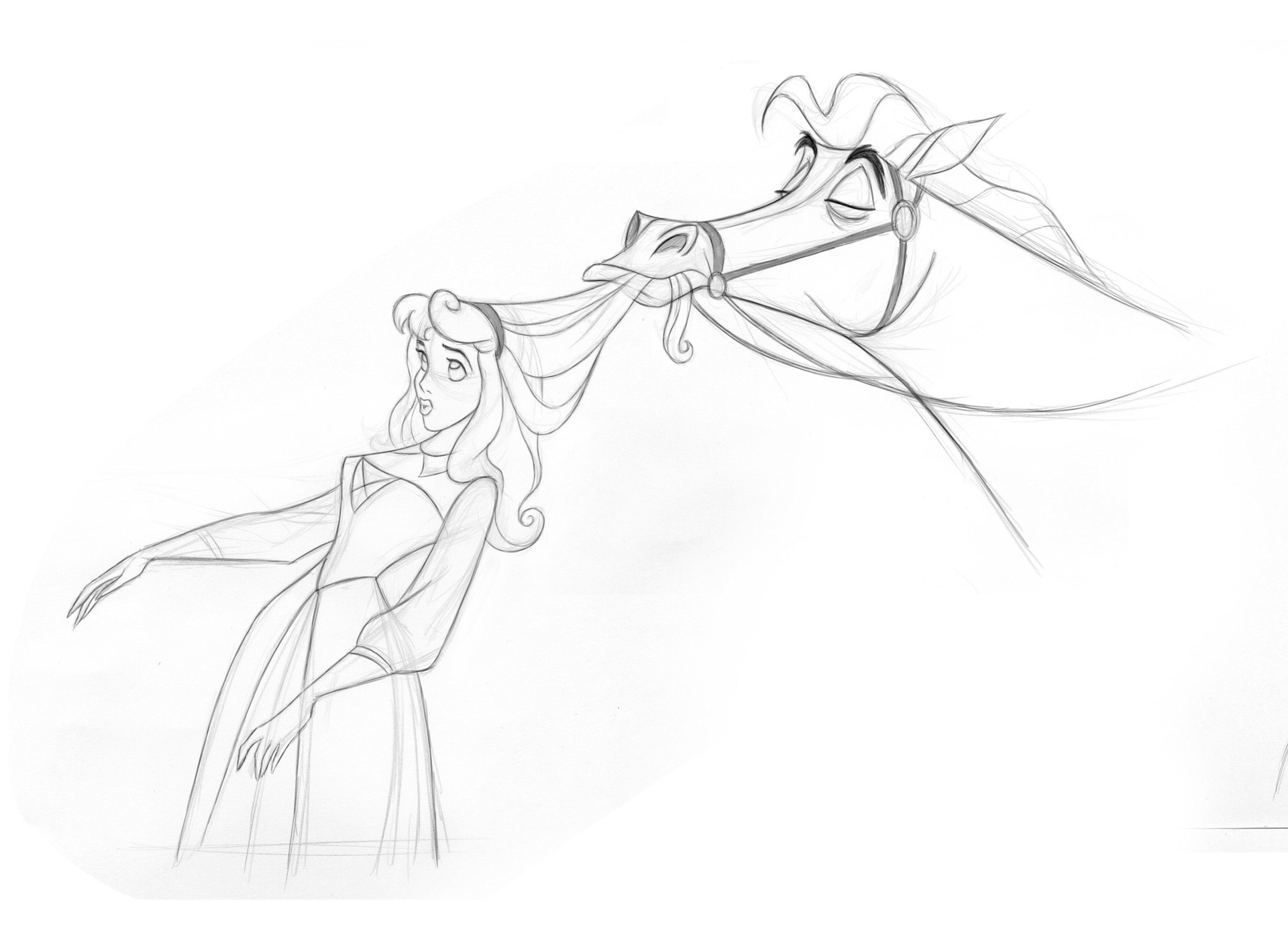 Kristoff From Frozen Disney Animation Drawing Original Pencil - Etsy