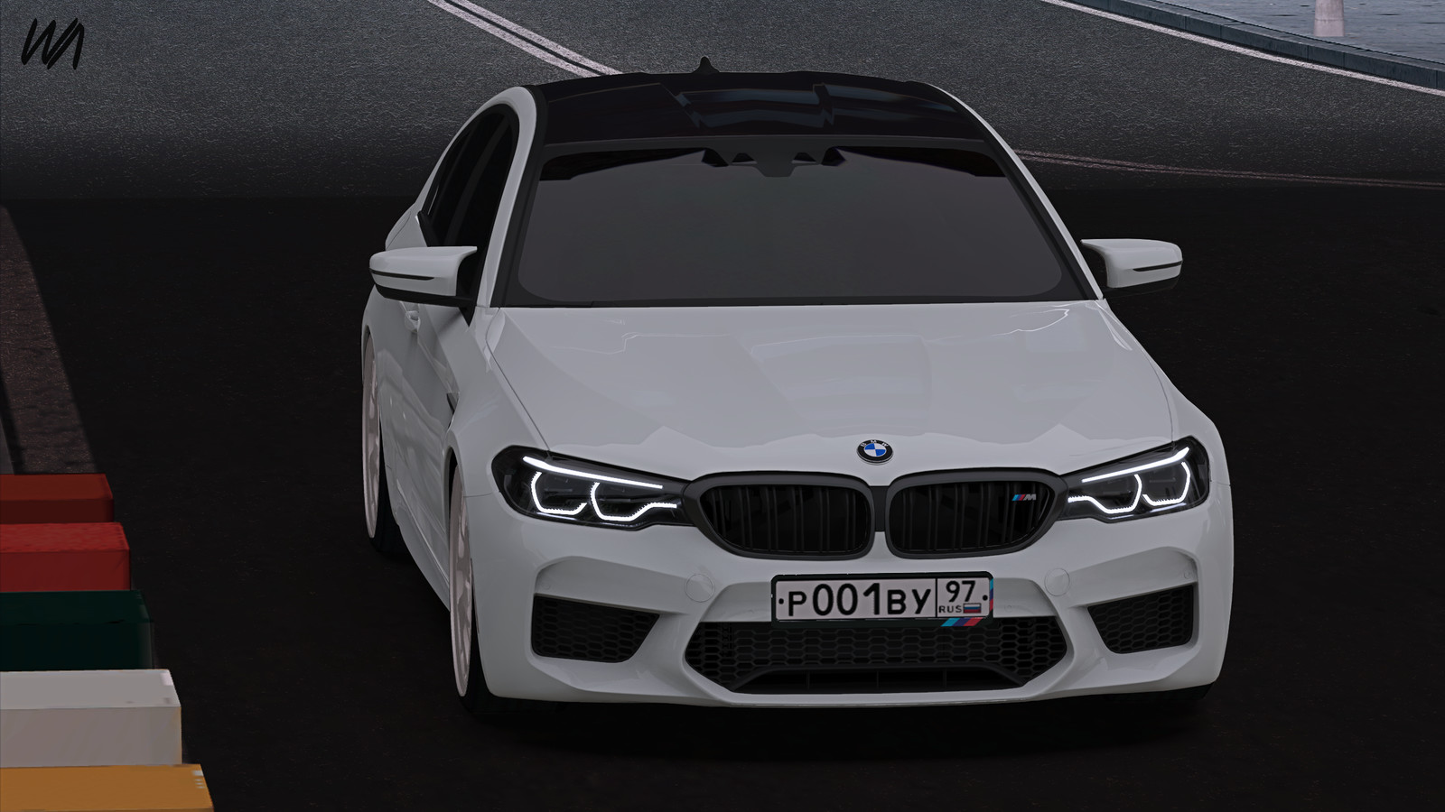 Artstation Bmw M5 F90 2018 Vladimir Kravchenko