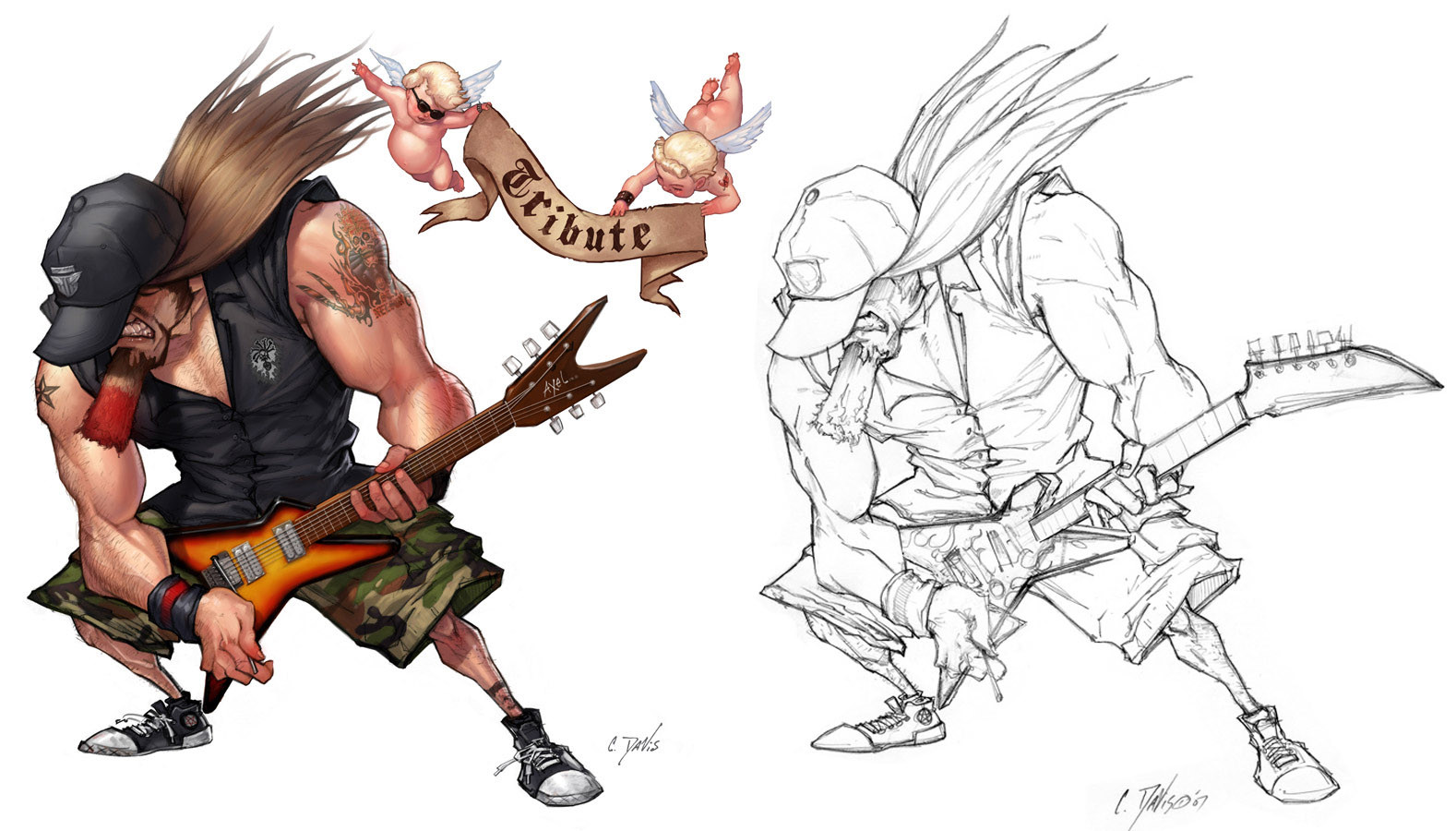 Axel Steel 2 - Dimebag Darryl variant