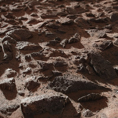 Chris hodgson alien sand covered rocky soil render 01